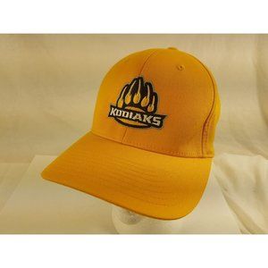 Kodiaks Football Cap Trucker Hat S - M Baseball Yellow Prince George